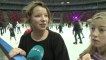 Le stade national de foot à Varsovie transformé en patinoire