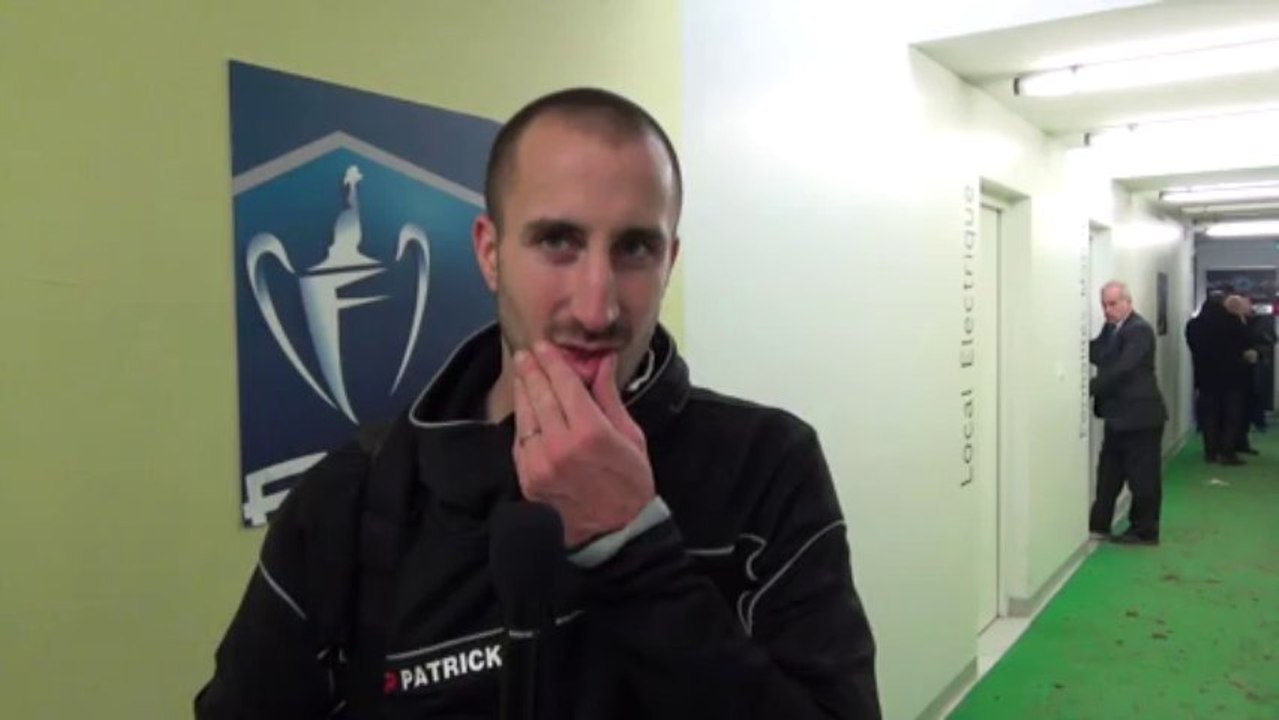 CDF 32e BOURG-PERONNAS-EAG (0-2), la réaction de Lionel Mathis 2013-2014