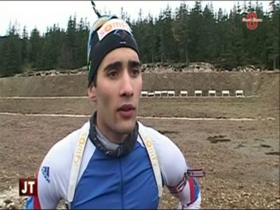 Biathlon: Portrait de Martin Fourcade (Corrençon-en-Vercors)