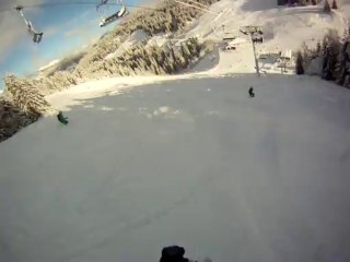 5 janvier, Les Gets, Piste Myrtilles