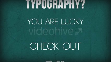 Stylish Typography - After Effects Template
