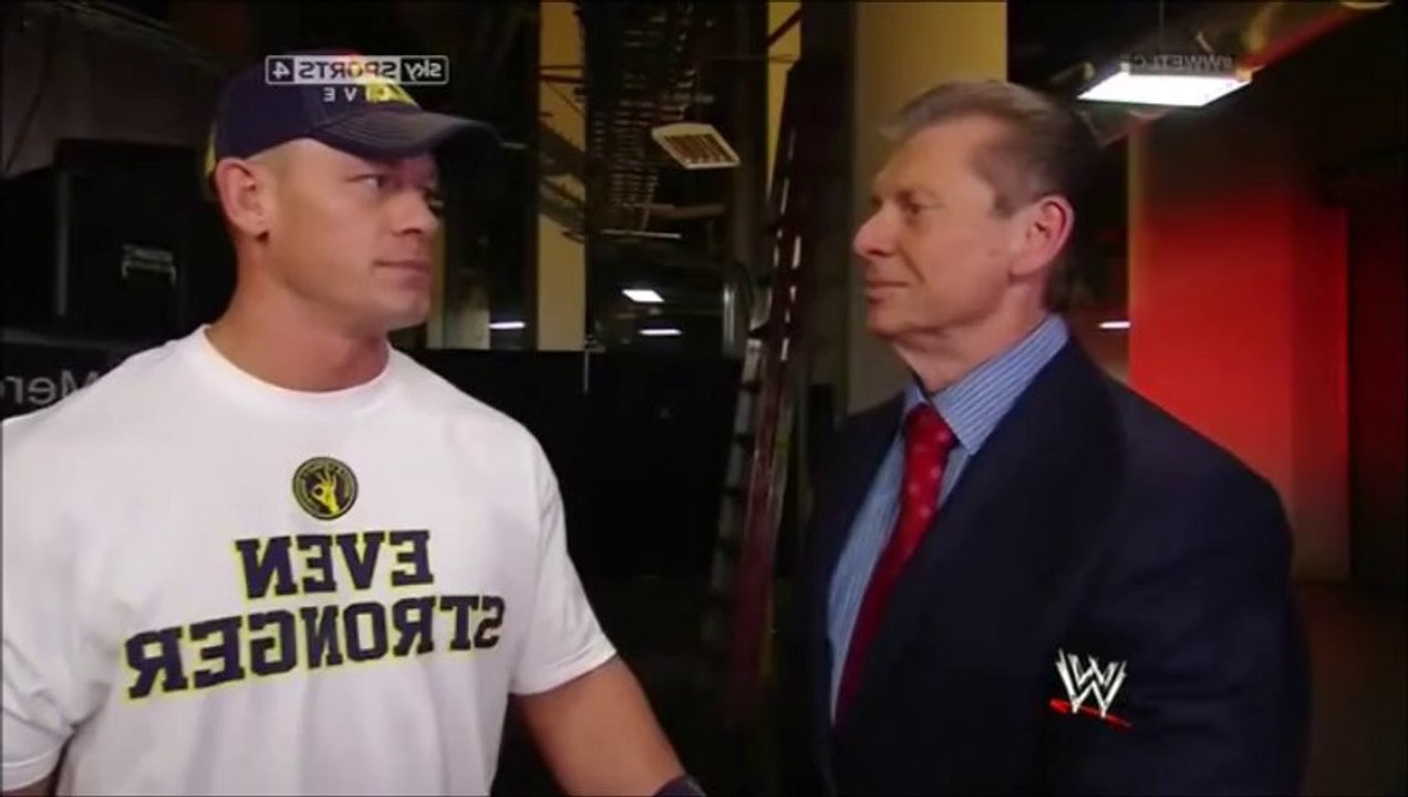 Cena and McMahon @ TLC 2013