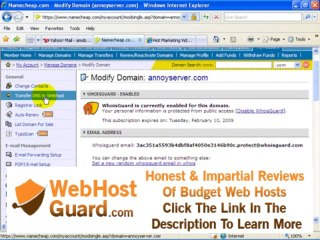 How to transfer domain name DNS to Your Hosting Account