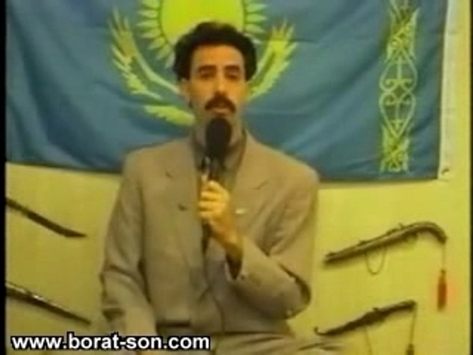 Borat Response to Kazakhstan Government