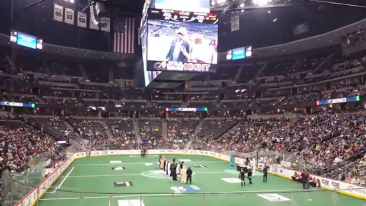 Star Wars Night with the Colorado Mammoth - Halftime Show 2014-01-04