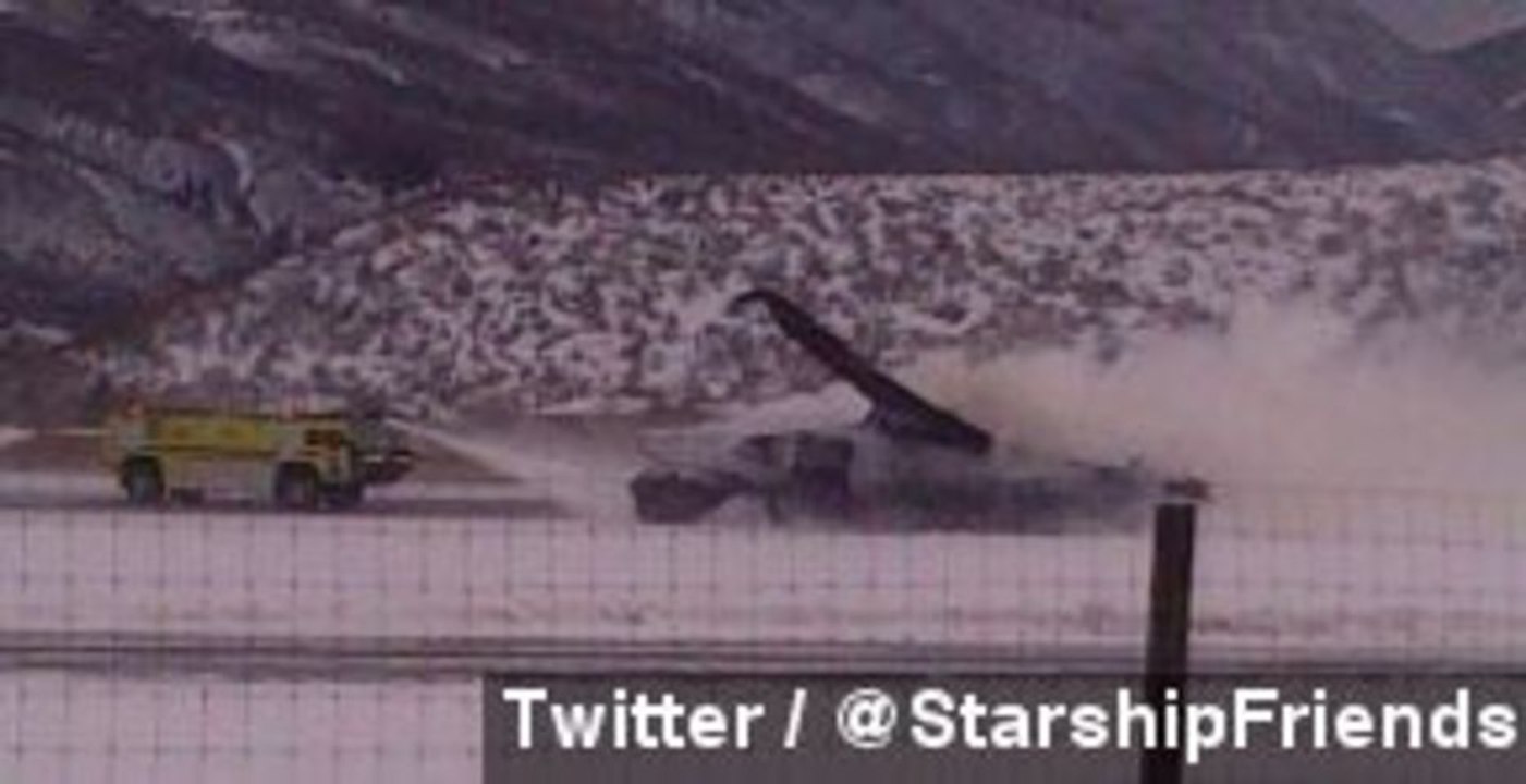 Plane Explodes While Landing At Colo. Airport