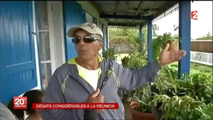 Cyclone Béjisa - JT 20H France 2 - 3/01/2013