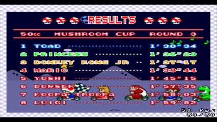 Super Mario Kart - Filter HQ - Snes9x TestBuild 2011/11/12 x64