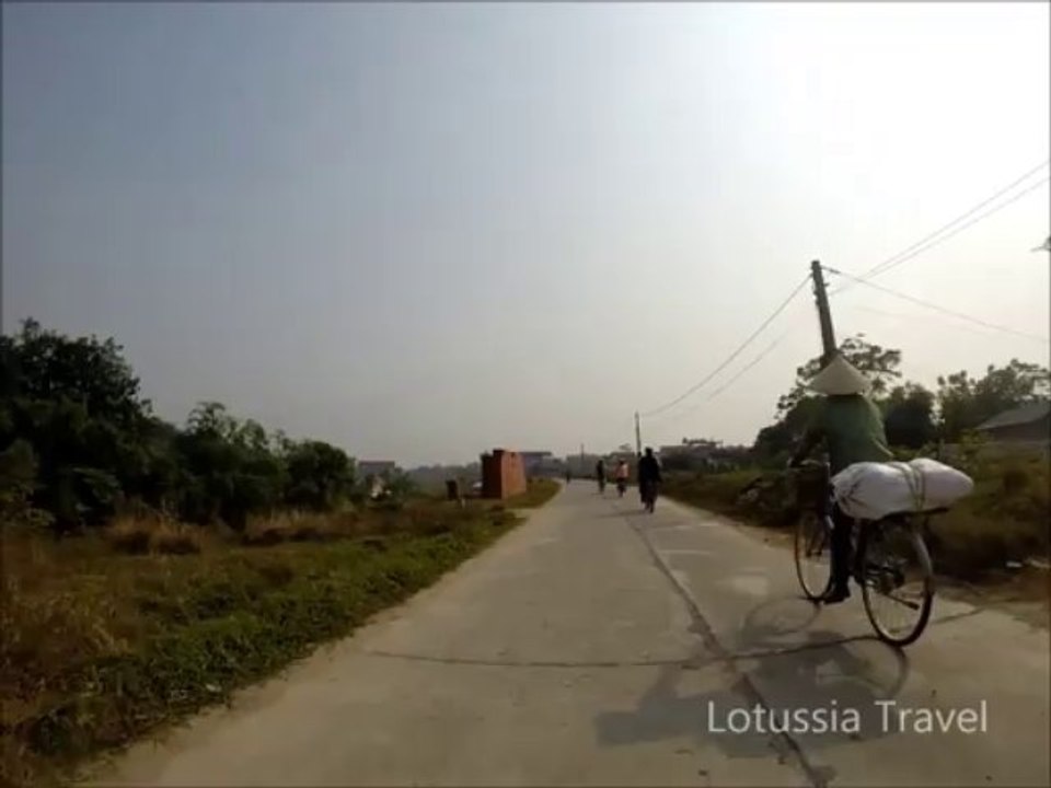 Vietnam Bicycle Tours Cycling Around Hanoi 1 Day  - Part 1