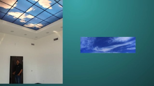 Hospital Ceiling Mural in Boston Massachusetts