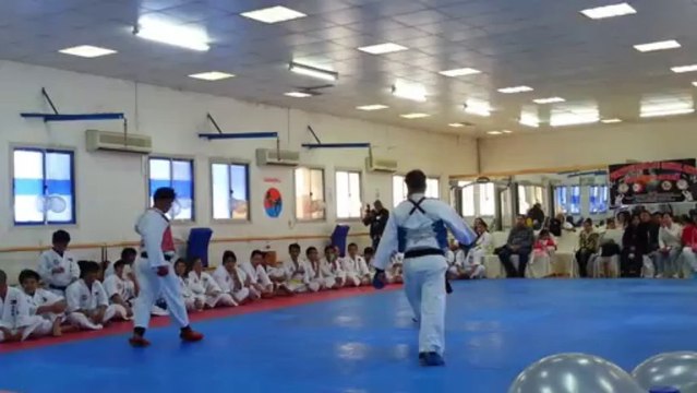 25th Silver Anniversary Karate Sparring Sensei Jhun and Senpai Johnny