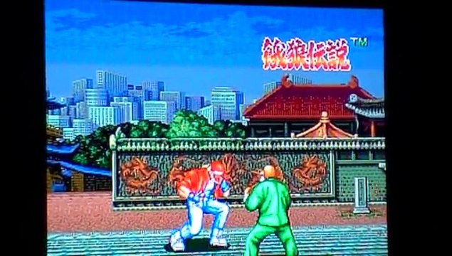 test fatal fury sur neogeo aes retrogaming a l'arrache