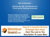 Setting Up SSL Certificates for Third-party Hosting Accounts