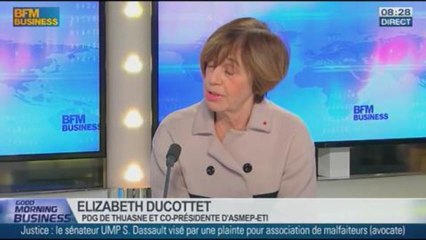 "S'ouvrir pour créer de la croissance", Elizabeth Ducottet, dans GMB - 06/01
