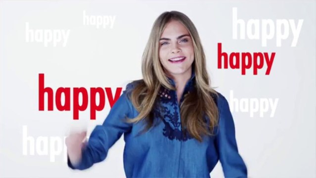 Cara Delevingne for 8SECONDS Ad campaign Happy Interview (Spring-Summer 2013)