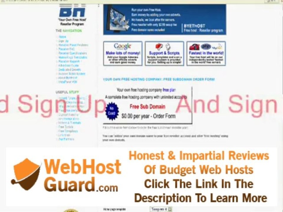 How To Start a Free Hosting Company Free