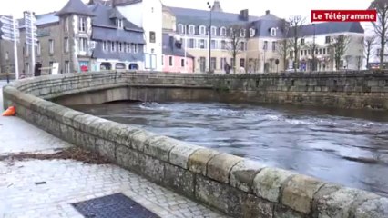Quimperlé. Nouveaux débordements ce matin