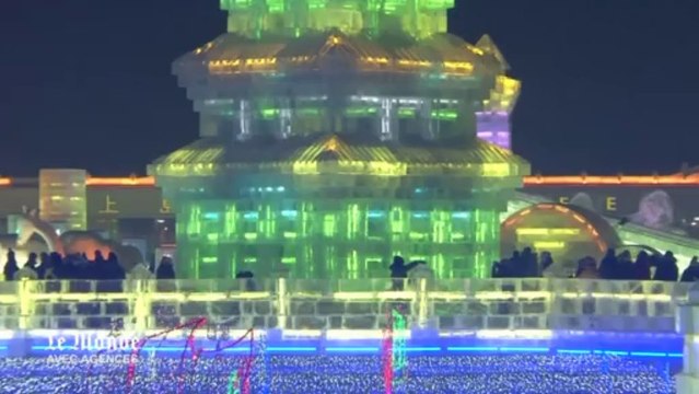 Chine : dans les allées du festival de sculptures de glace de Harbin