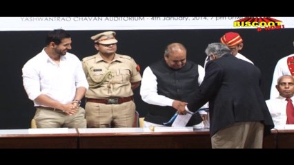 John's first appearance post wedding