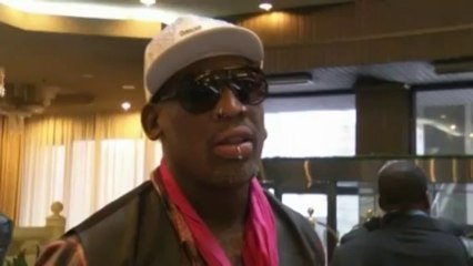Le basketteur Dennis Rodman de retour en Corée du Nord