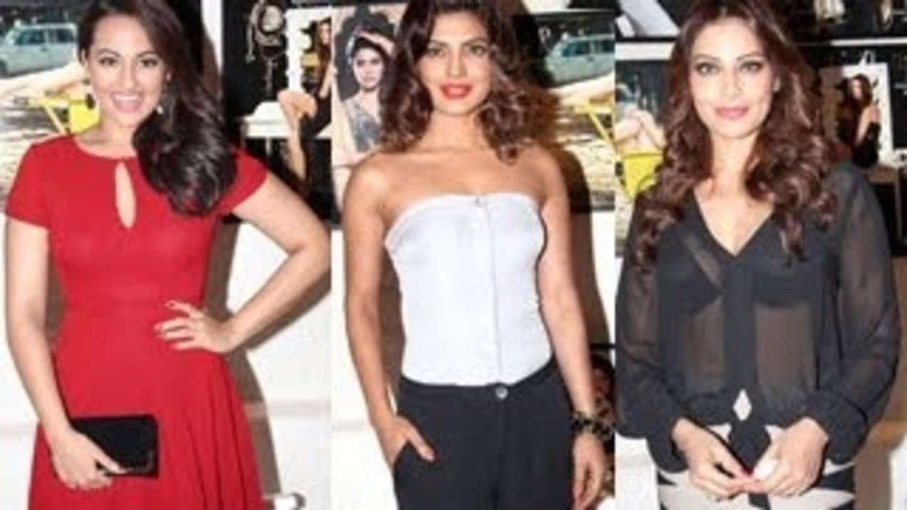 Dabboo Ratnani s 2014  Calendar Launch   Shahrukh  Priyanka  Sonakshi  Bipasha