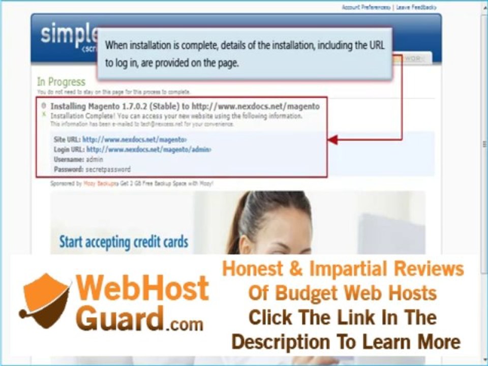 Magento Installation on a Nexcess Hosting Account