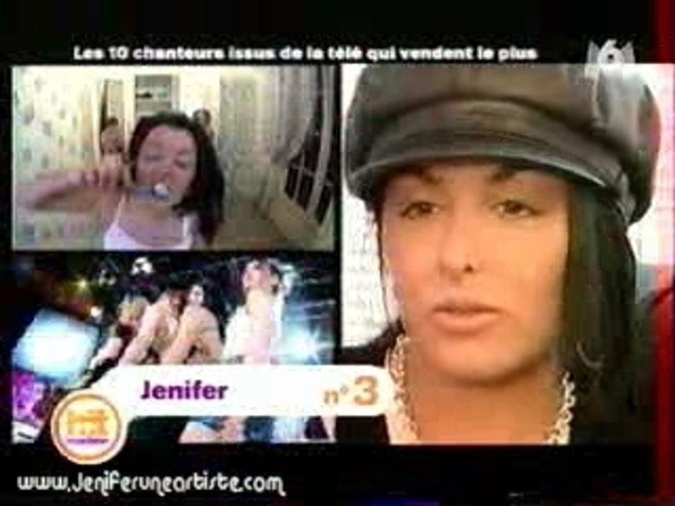 Jenifer 3° meilleur chanteuse
