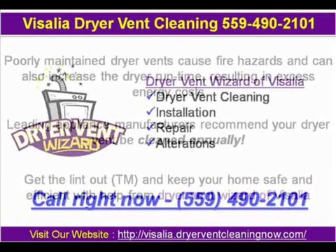 Visalia Dryer Vent Cleaning 559-490-2101