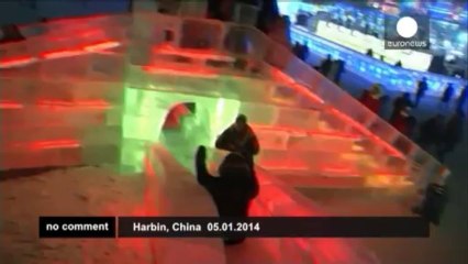 China: Harbin Ice and Snow World Festival officially opened