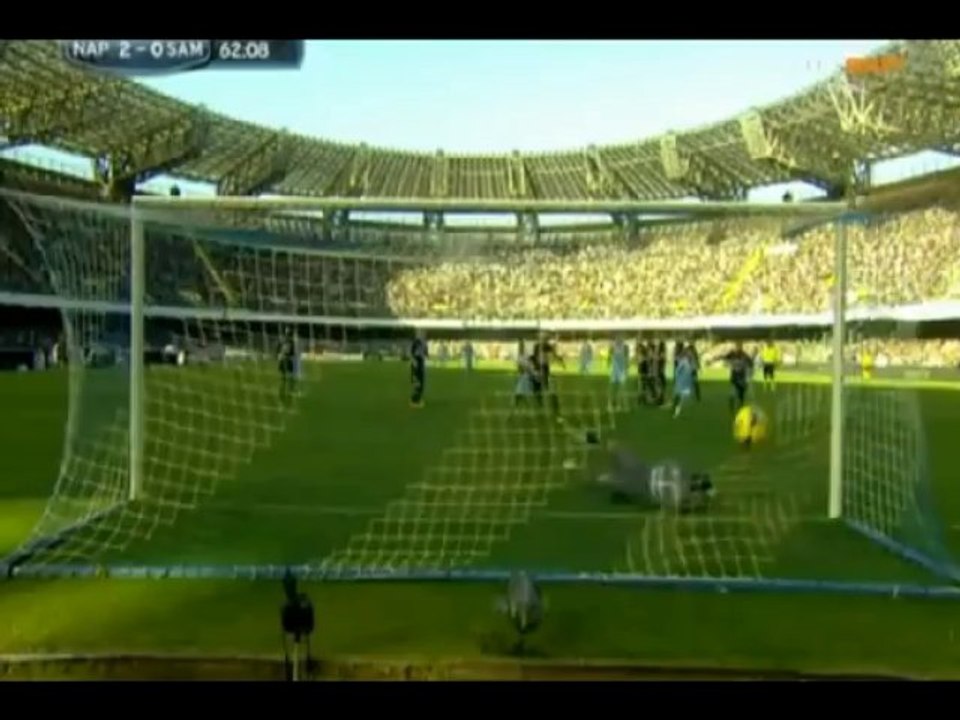 Napoli - Sampdoria 2:0 All Goals (06.01.2013)