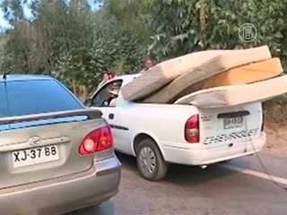 Столицу Чили окутал ядовитый смог