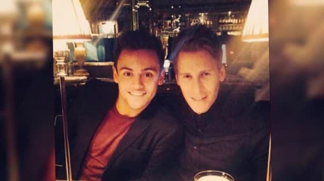 Tom Daley and Dustin Lance Black Enjoy a Dinner Date