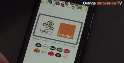 Orange et l'UEFA, l'application mobile officielle de l'euro 2012
