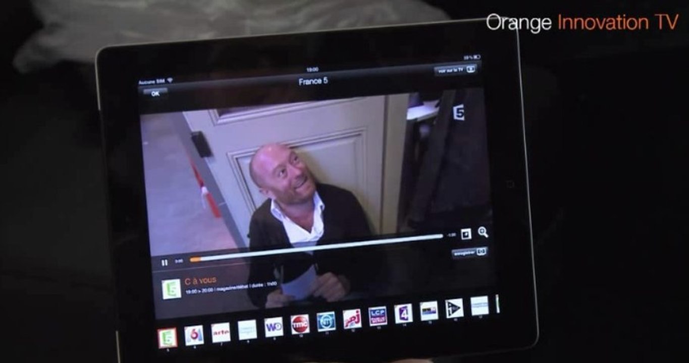 The new Orange TV application
