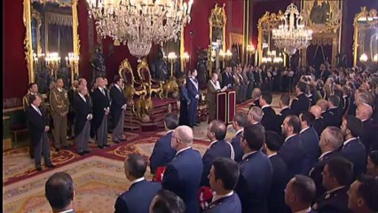 Don Juan Carlos preside la Pascua Militar