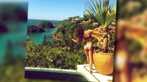 Lea Michele zeigt ihren Hintern in einem Bikinitanga
