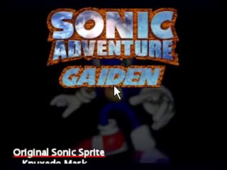 "Sonic Adventure Gaiden" fangame