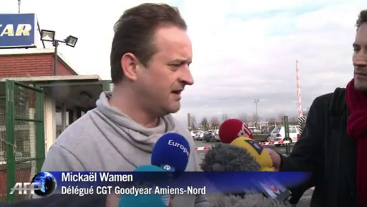 Goodyear Amiens-Nord: deux dirigeants de l'usine séquestrés