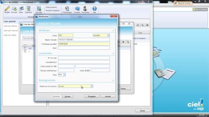 CIEL Paye Evolution :Création du fichier DADSU-N4DS et honoraires