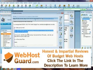 Benoit Deschenes admits that he was with another hosting company