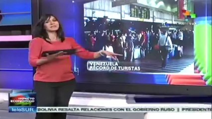 Registra Venezuela récord de turistas en 2013: 12 millones