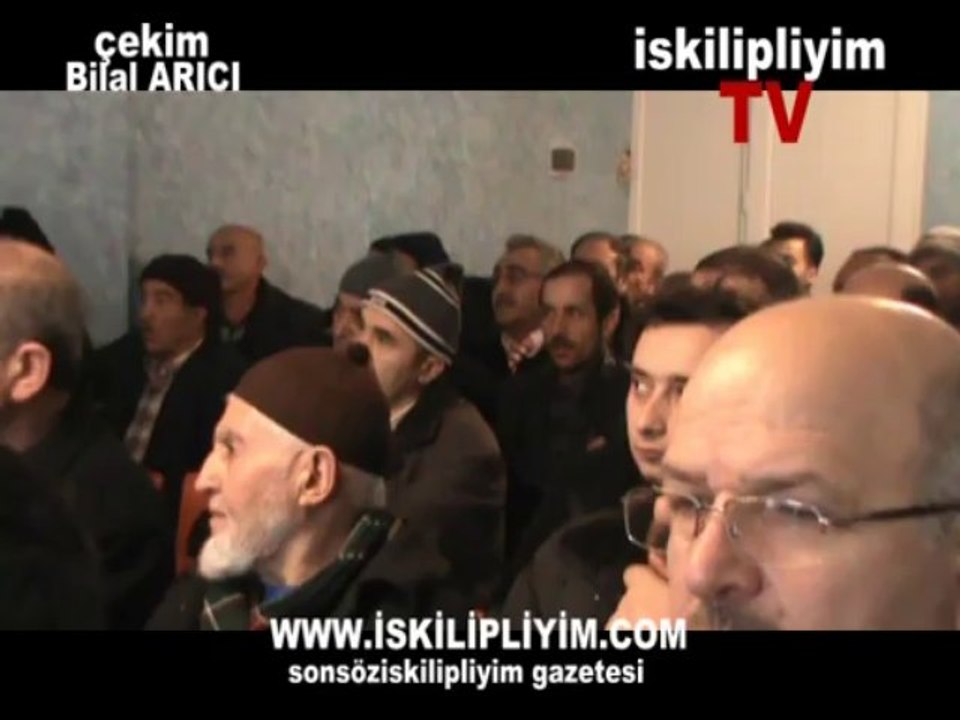 İSkilip Esnaf Odası Toplantı Bölüm-1