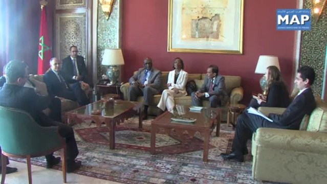 صلاح الدين مزوار يتباحث مع مسؤول من الجمعية العامة للأمم المتحدة