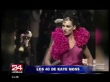 Celebrarán cumpleaños número 40 de Kate Moss con documental