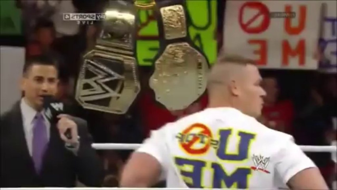 TLC (2013) John Cena v. Randy Orton - Part 1 of 2 - VV.VV.E World Heavyweight Championship