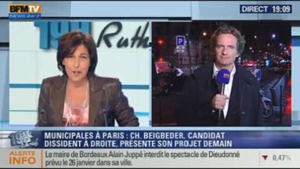 Charles Beigbeder: L'invité de Ruth Elkrief - 06/01