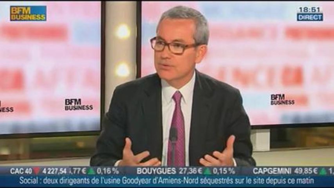 Jean-Pierre Clamadieu, PDG Solvay Rhodia, dans...