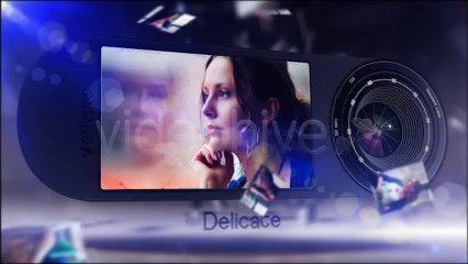 Words Inside of Picture - After Effects Template