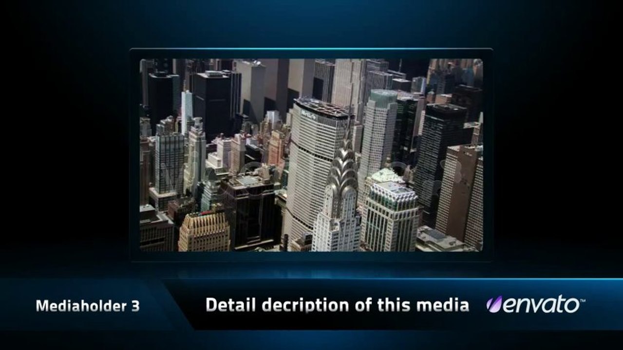 Blue Motion Presentation - After Effects Template