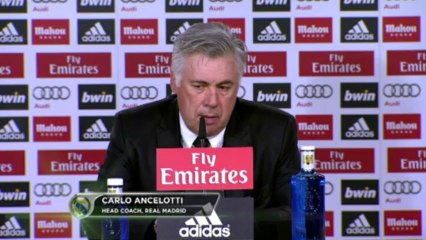 Carlo Ancelotti 'culpa' a la Navidad por el mal juego